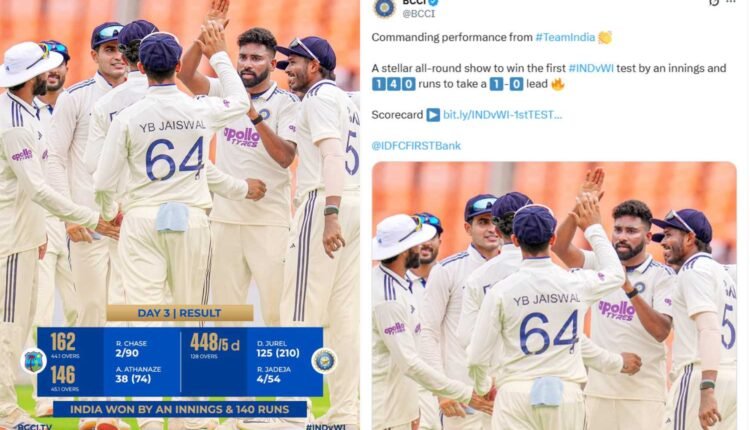 India beat West Indies