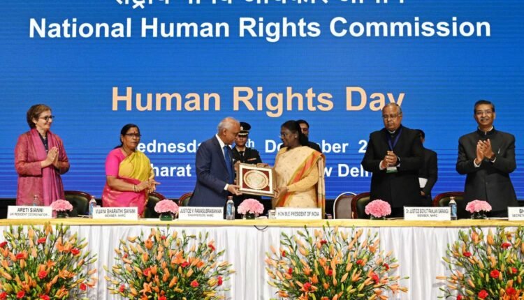 Droupadi Murmu Emphasizes Human Rights at NHRC Event