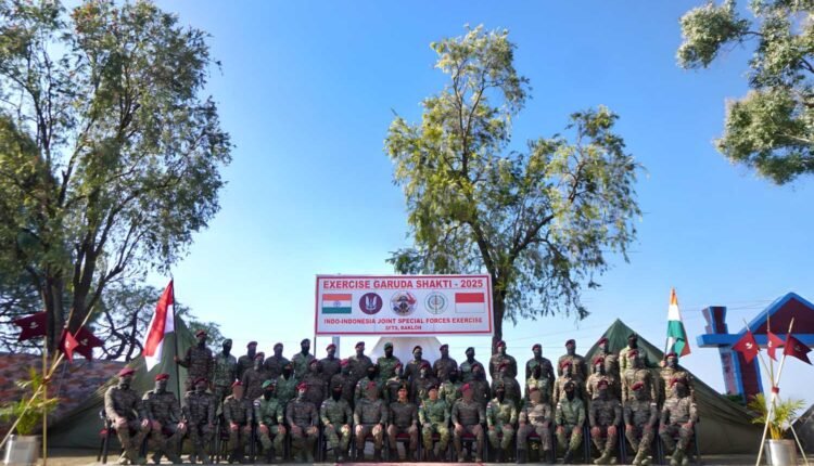 Hyderabad: The tenth edition of Garuda Shakti, the India–Indonesia Joint Special Forces Exercise, has begun at the Special Forces Training School in Bakloh, Himachal Pradesh. The exercise is scheduled from 3 to 12 December 2025. It brings together elite contingents from both nations to advance cooperation and strengthen tactical understanding. Indian troops from the Parachute Regiment (Special Forces) are participating with personnel from the Indonesian Special Forces. Their joint training aims to improve coordination and refine operational practices. It also seeks to reinforce interoperability across mission profiles relevant to modern conflict. Garuda Shakti focuses on tactical drills and joint counter-terror operations The exercise includes unarmed combat instruction, combat shooting, sniping and heliborne operations. It also covers planning for drone, counter-UAS and loiter-munition strikes. Since it is being conducted in semi-mountainous terrain, the training emphasises troop-level tactics suited for high-intensity environments. Participants further exchange knowledge on weapons, equipment and procedures to broaden shared expertise. The programme is built around physical conditioning and realistic battlefield drills. It will conclude with a validation exercise that simulates operational scenarios. This stage aims to assess endurance, coordination and combat readiness under demanding conditions. Overall, the exercise deepens cooperation and expands tactical familiarity. It serves as an important step in strengthening defence ties and advancing the longstanding partnership between India and Indonesia.