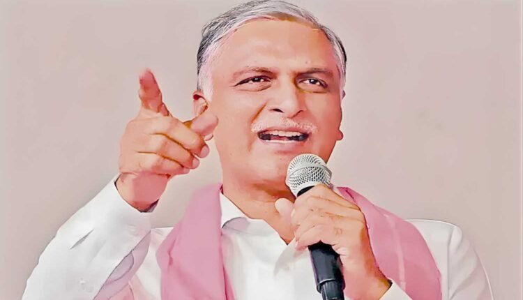 Harish Rao criticism of Revanth Reddy government