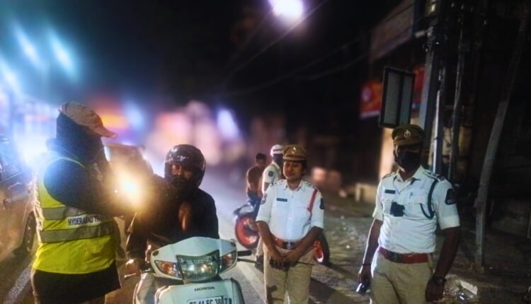 Hyderabad drunk driving cases