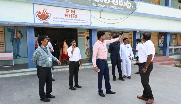 PM SHRI model school upgrade in Rangareddy
