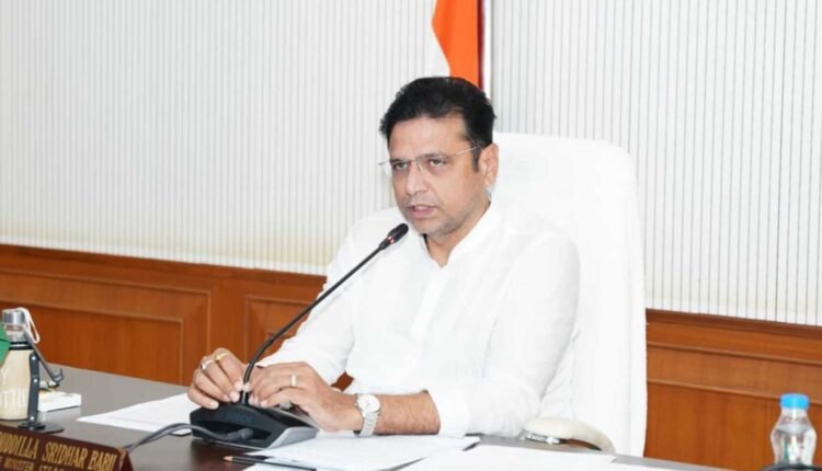 Sridhar Babu press meet: Minister rebuts KCR on MoUs