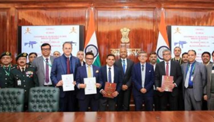 MoD signs Rs 4,666 crore defence contracts