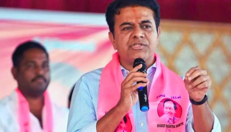 Telangana water rights: KTR targets Congress government