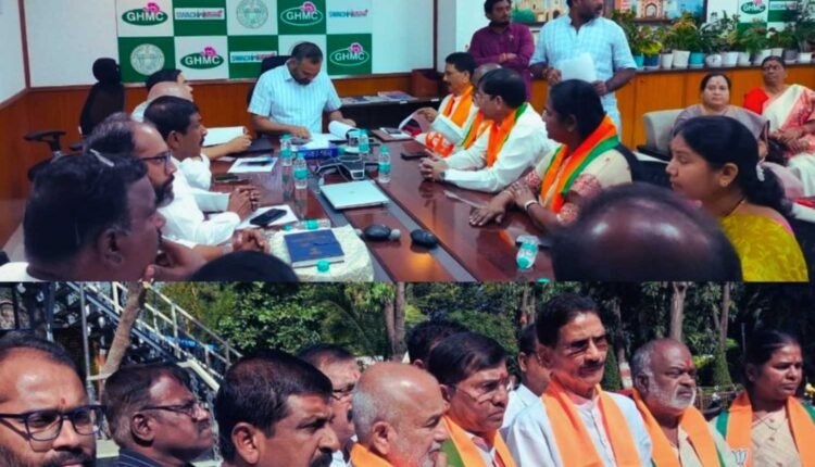BJP slams GHMC delimitation draft in Hyderabad