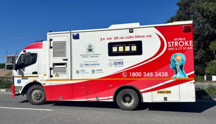Mobile Stroke Unit handed over to Assam by ICMR