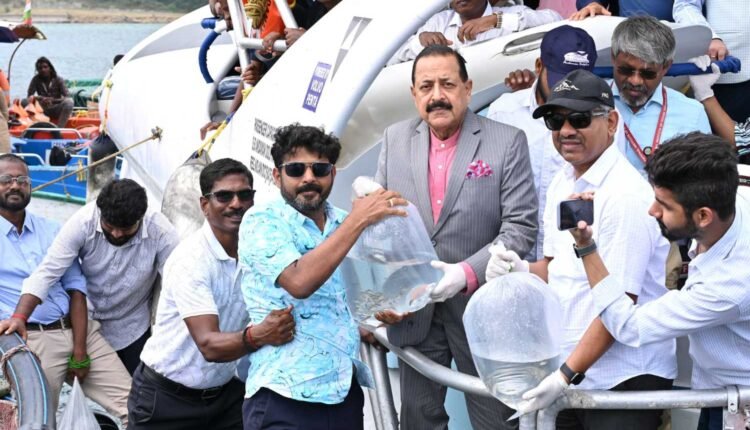 India launches first open-sea marine fish farming project