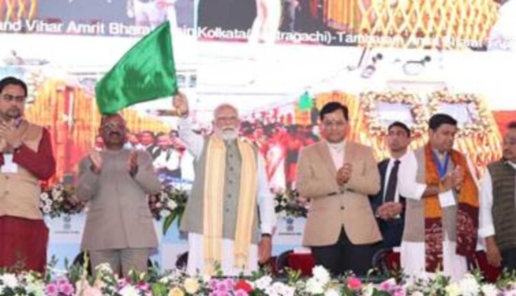 PM Modi launches ₹830 crore West Bengal infrastructure projects