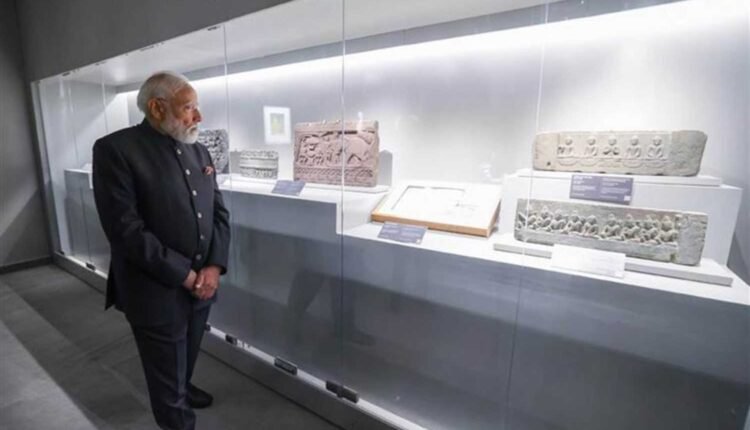 PM Modi inaugurates Piprahwa relics exposition