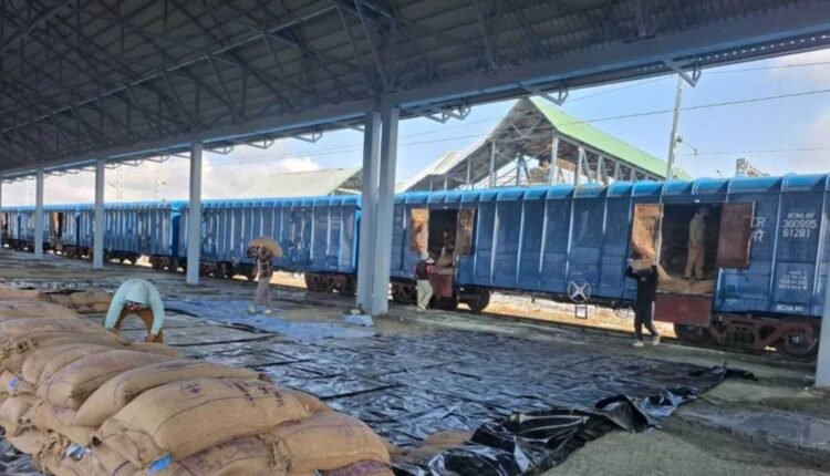 Foodgrain rake reaches Anantnag via Kashmir rail connectivity