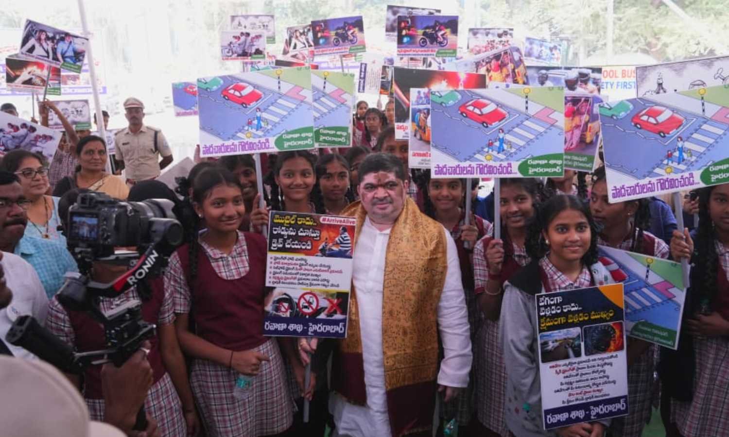 Road safety month launched in Telangana to cut road deaths