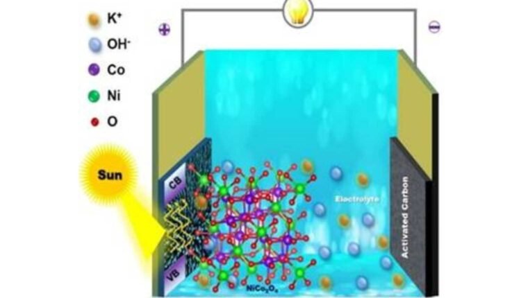 Sunlight-powered energy storage developed by Indian scientists