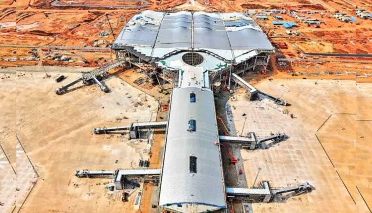 Bhogapuram airport validation flight lands successfully