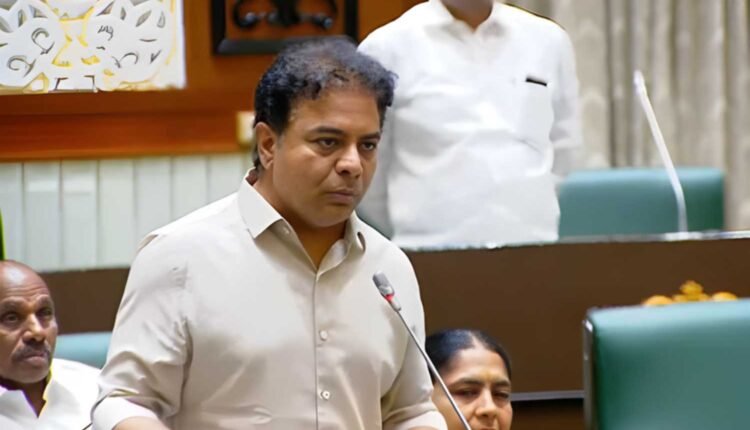 KTR Musi project attack targets CM Revanth Reddy