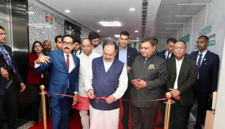 AI E-ICU Command Centre inaugurated by JP Nadda