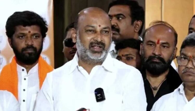 Education commission report faces backlash from Bandi Sanjay