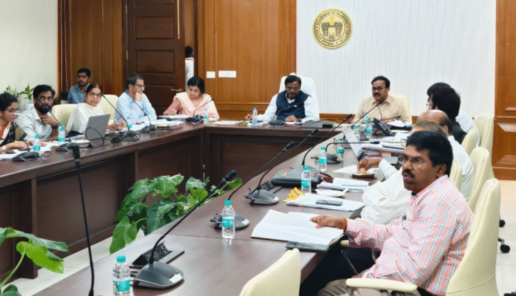 Pre-budget review meeting led by Vivek Venkatswamy