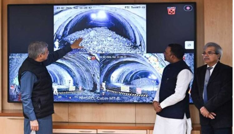 Bullet train tunnel breakthrough achieved in Palghar