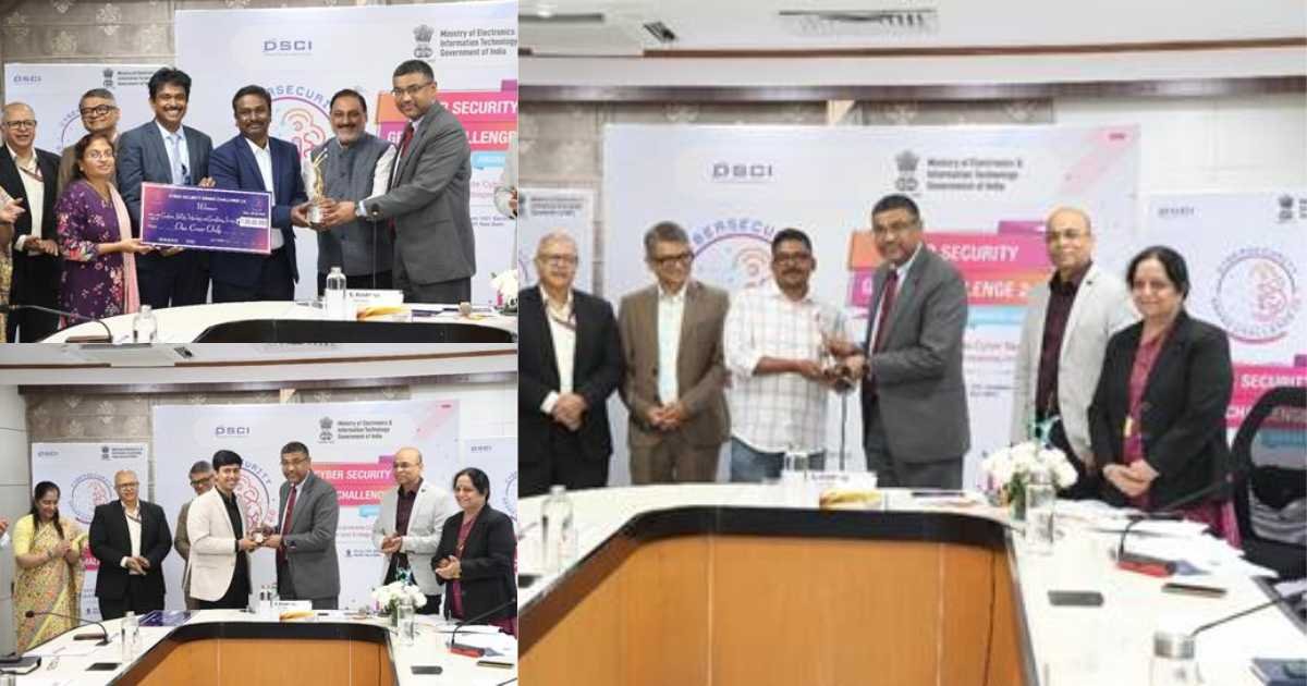 Cyber Security Grand Challenge 2.0 winners felicitated
