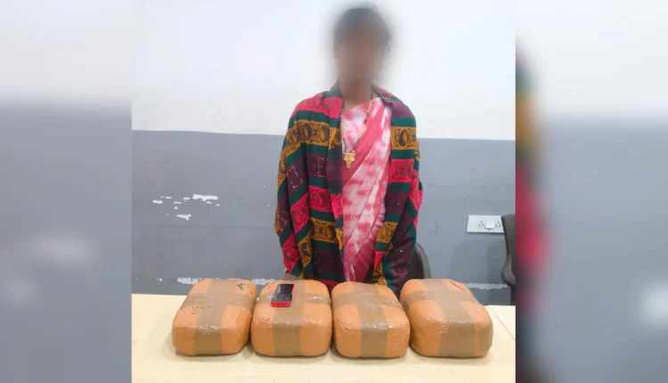 Dry ganja seizure: woman arrested in Hyderabad