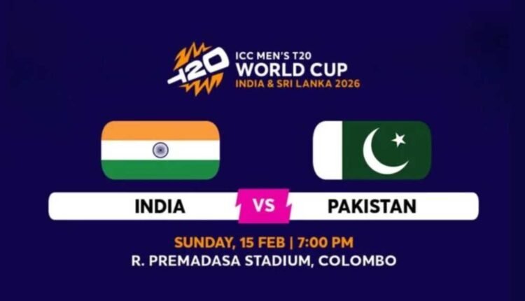 India vs Pakistan clash in Colombo at 7 pm IST