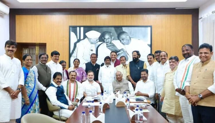 Telangana government progress review held in Delhi