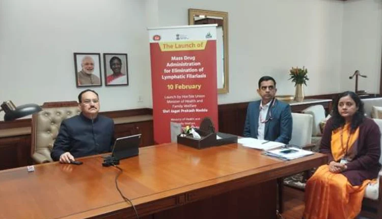 Lymphatic filariasis elimination: mass drug drive launched