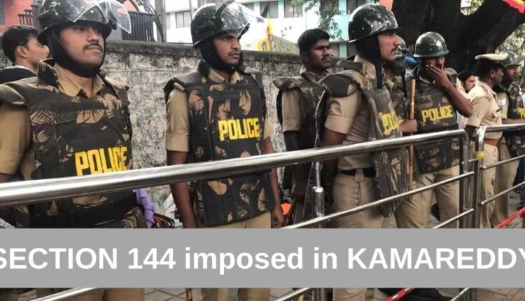 Section 144 in Kamareddy after Congress BJP clash