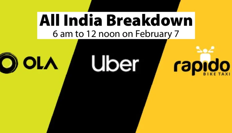 Cab drivers strike hits Ola, Uber, Rapido services