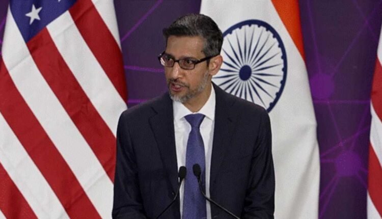 India extraordinary AI trajectory: Sundar Pichai
