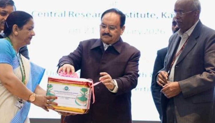 Indigenous Td vaccine launch by JP Nadda