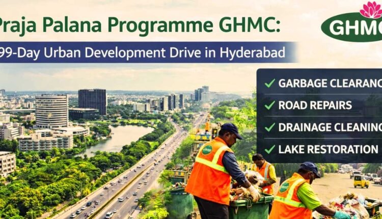 GHMC launches 99-day action plan in Hyderabad