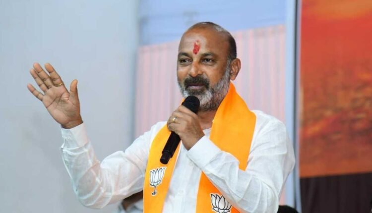 Bandi Sanjay says employees become farmers to learn agriculture