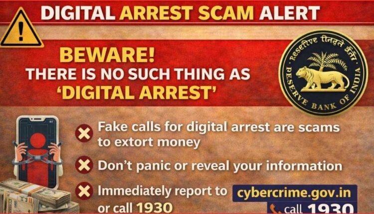Digital arrest scam: RBI warns public about fraud calls