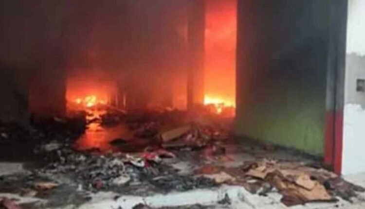 Fire accident in Chevella causes Rs 2 crore loss