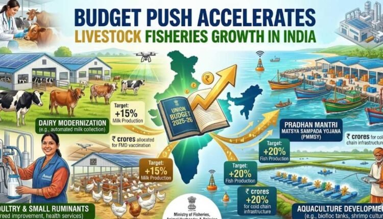 Budget boost for livestock fisheries growth