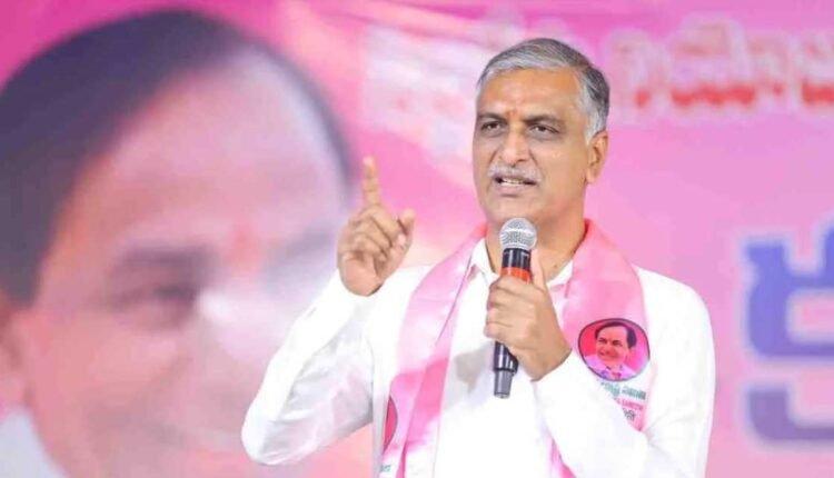 Congress rule criticism: Harish Rao targets Telangana government