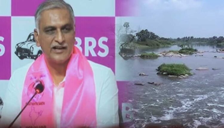 Harish Rao Musi questions government over Musi project