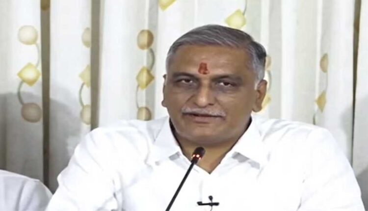 Telangana fiscal failure: Harish Rao flags CAG findings