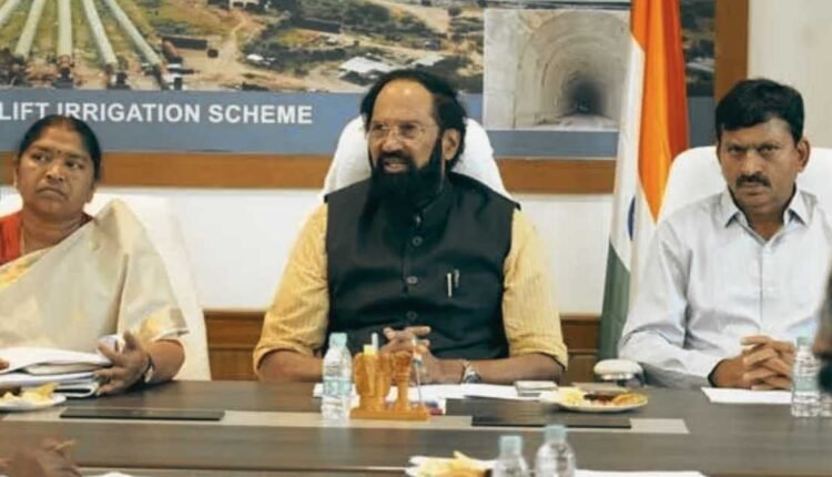 Irrigation Projects review held in Mulugu