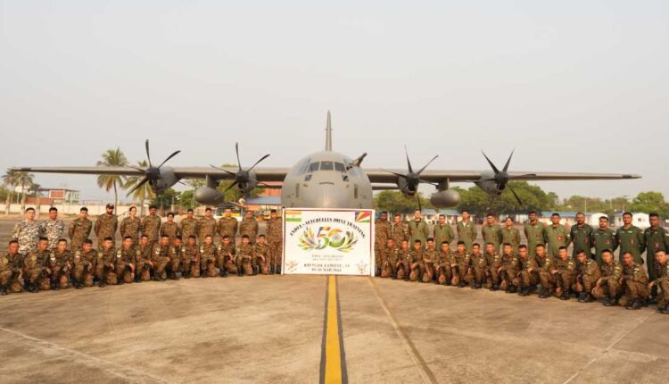 Indian contingent participates in Exercise Lamitiye in Seychelles