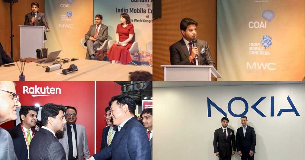 Scindia at Mobile World Congress 2026 in Barcelona
