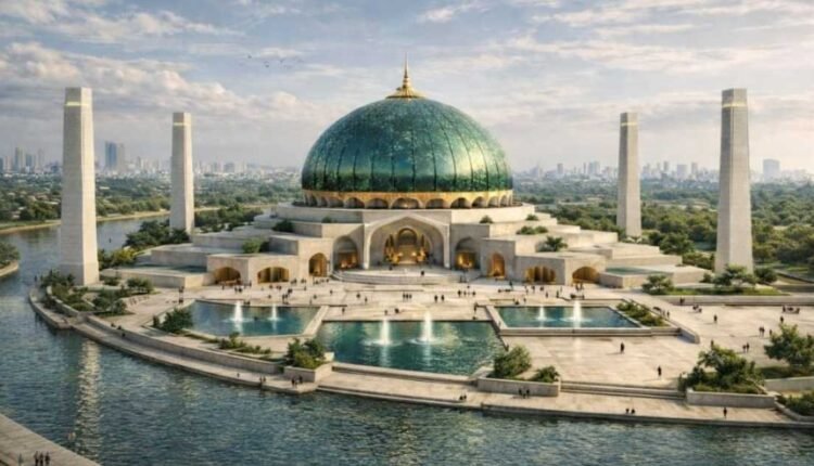 Musi Riverfront mosque blends heritage with global design