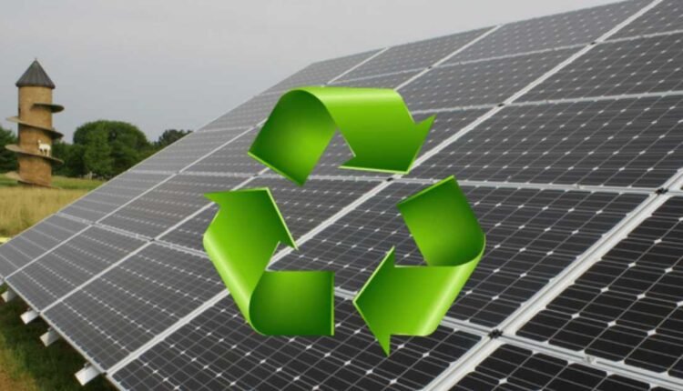 Government pushes solar recycling in solar sector