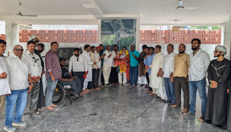 Ramzan felicitation: TNGOs leader Hussaini Mujeebanna honoured