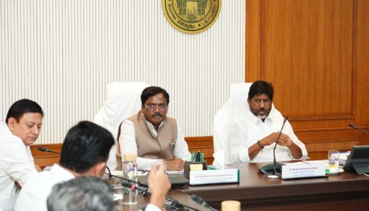 Budget proposals reviewed by Vivek Venkatswamy with Bhatti