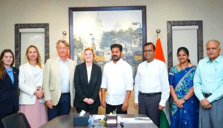 Norway envoy meeting with Revanth Reddy