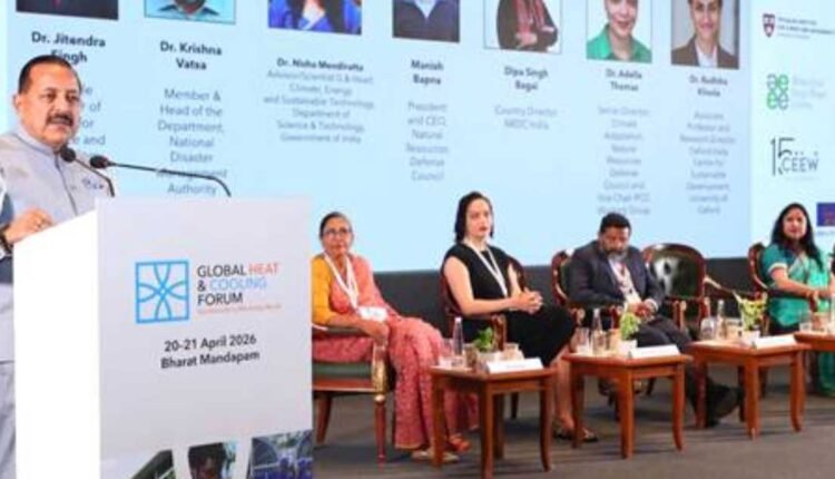 Global warming threat to health and economy: Jitendra Singh