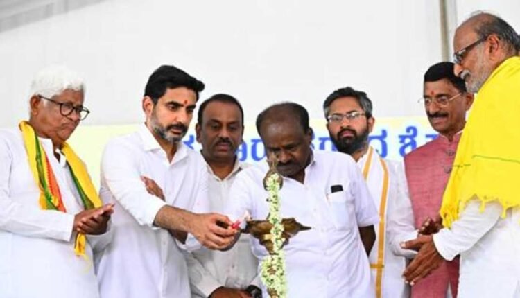 Sindhanur Sainik School inauguration by Kumaraswamy